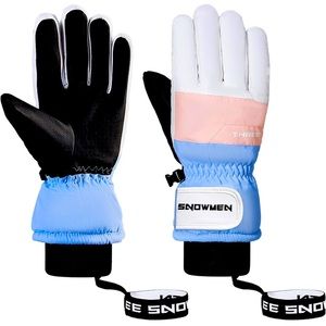 Ski Gloves Men Women Snow Gloves Touchscreen Waterproof Winter Warm Snowboard